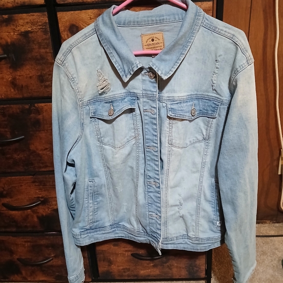 Authentic denim womens jean jacket - Picture 2 of 3